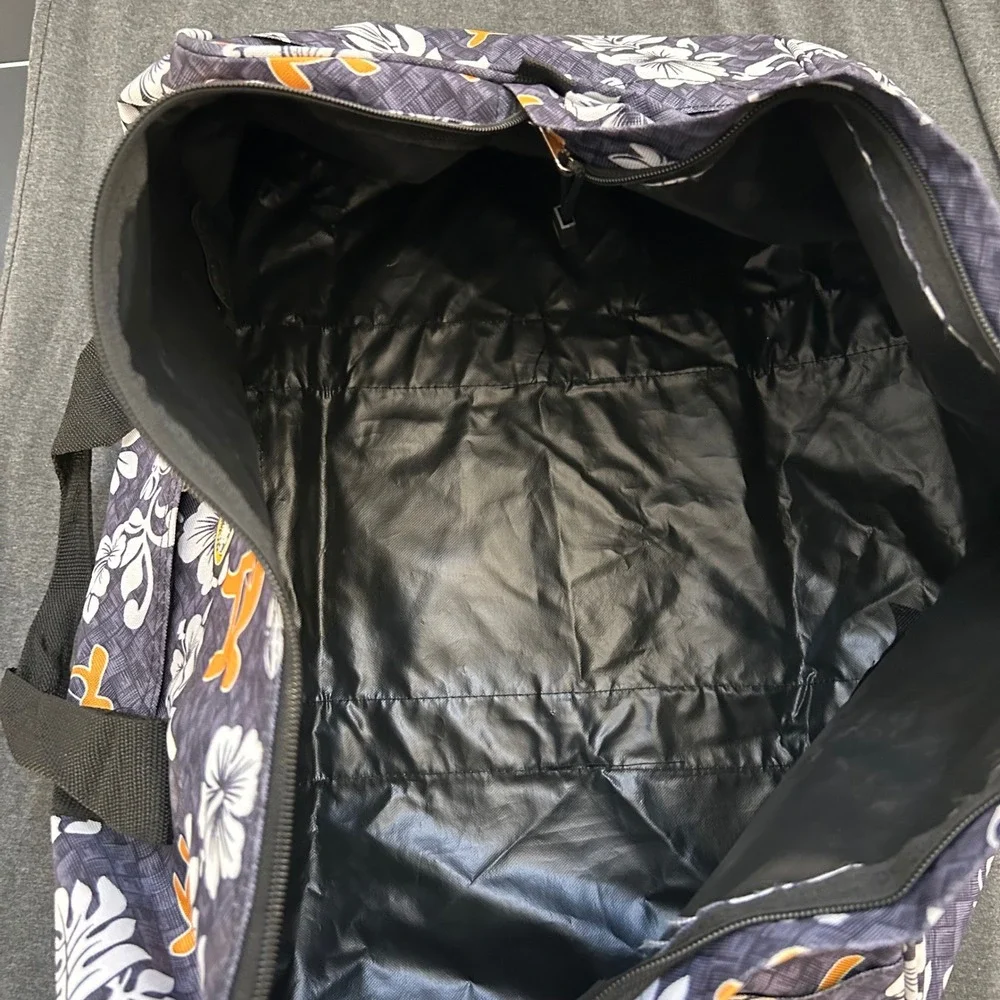 Hawaii Spirit Tropical Hibiscus‎ Turtle Duffel Bag Large Travel Gym Beach